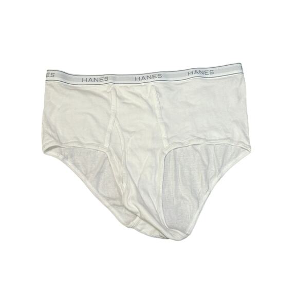 Vintage Lot of Four Hanes "Comfort Flex" Mens Briefs White Size 3XL - Picture 2 of 5